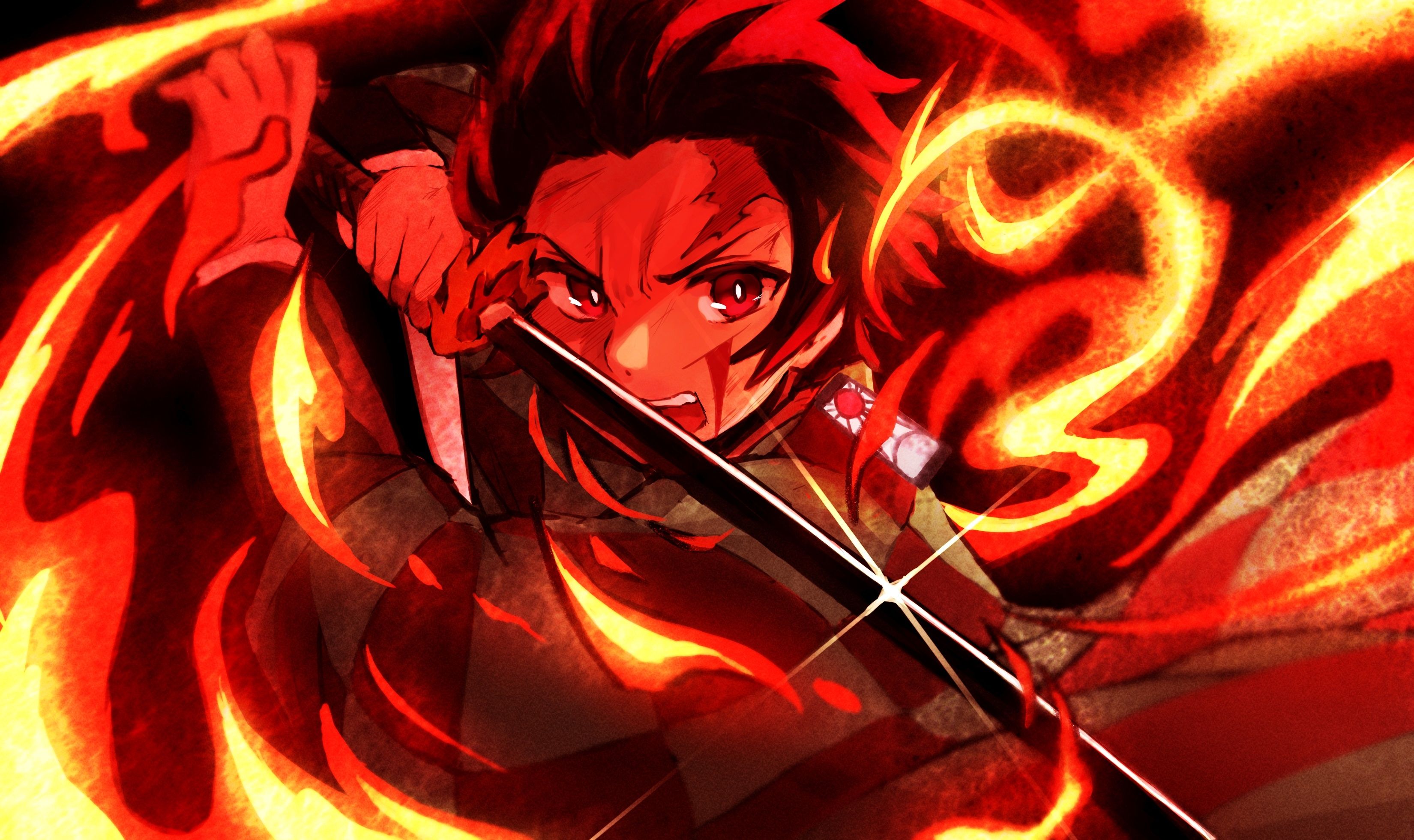 Tanjirou Kamado 2020 Art Wallpaper, HD Anime 4K Wallpaper, Image