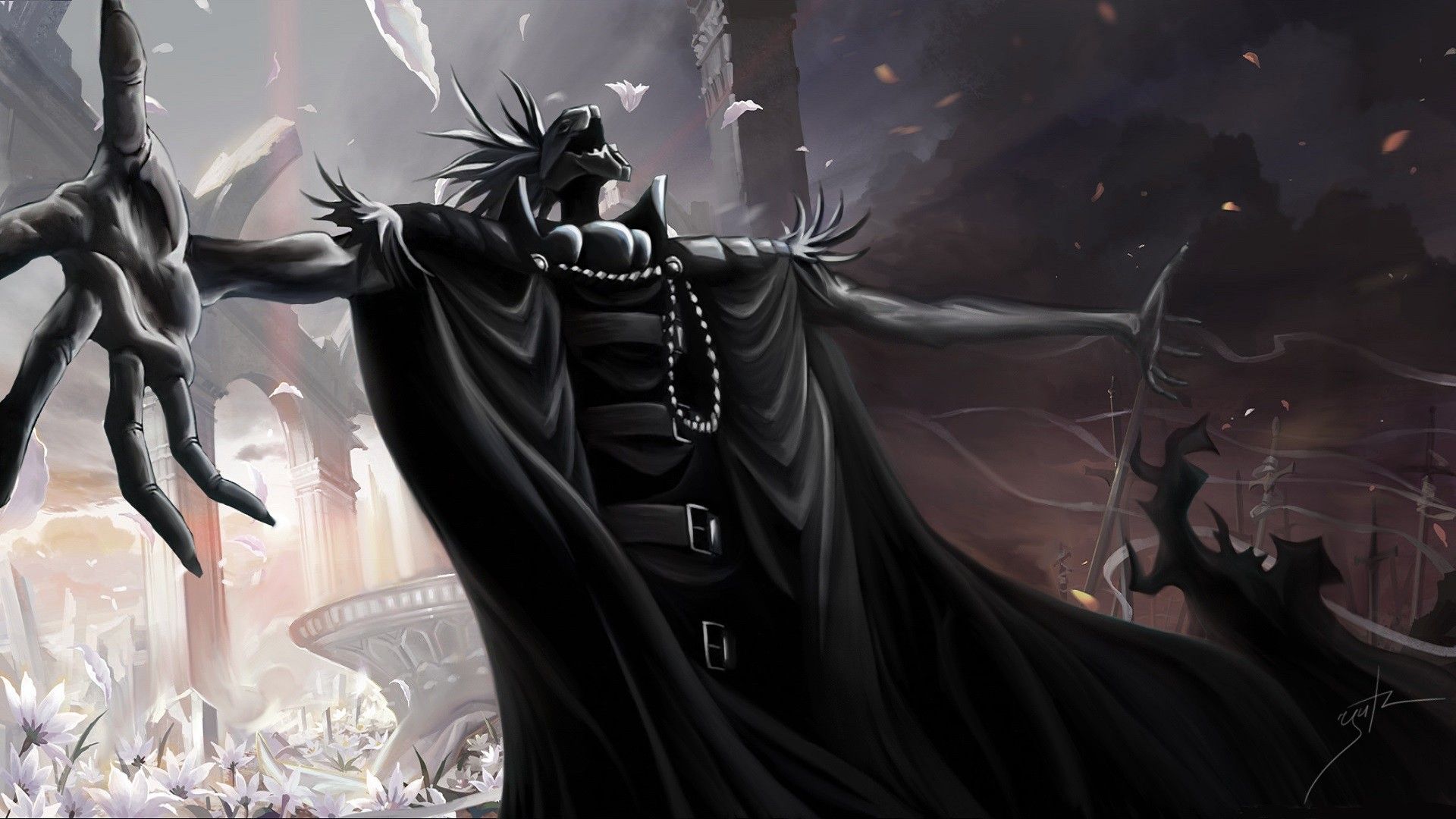 Free download Dark Lord in the anime Deus Ex Machina wallpaper
