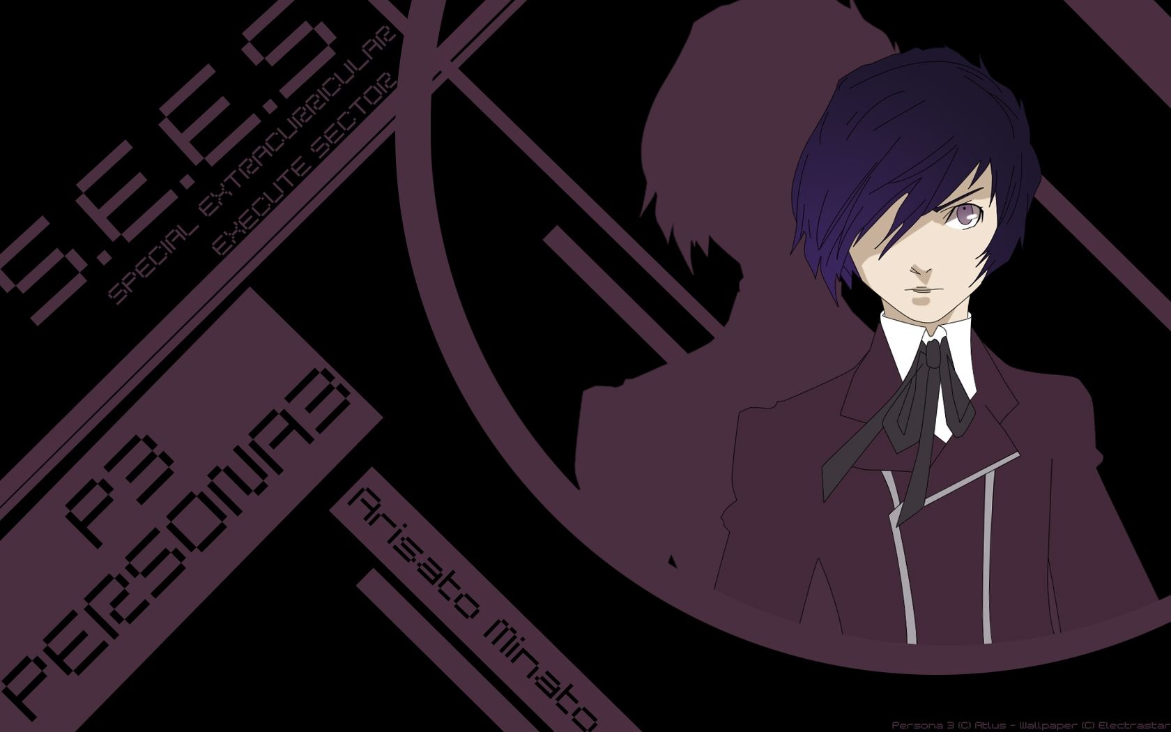 Free download you are viewing persona 3 HD wallpaper color palette