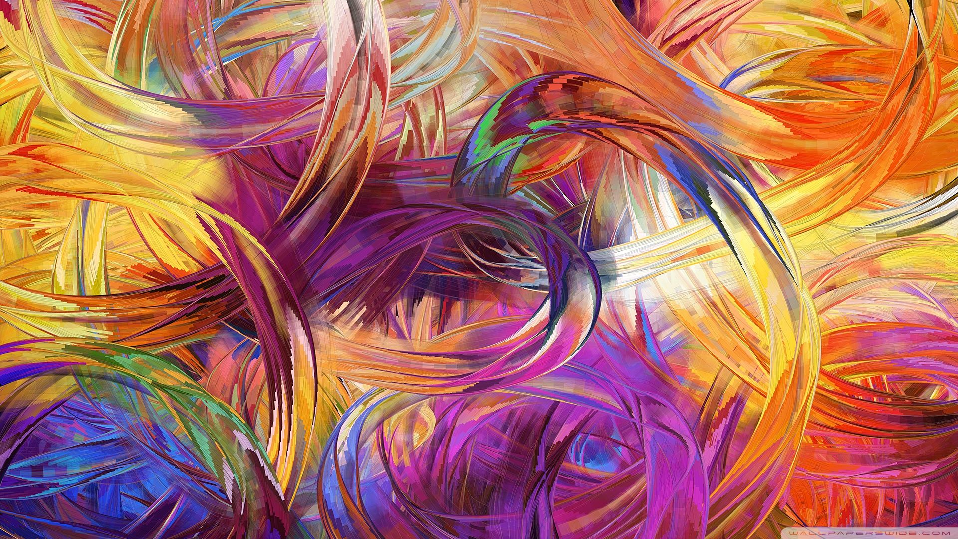 Finger Painting Art Ultra HD Desktop Background Wallpaper for 4K