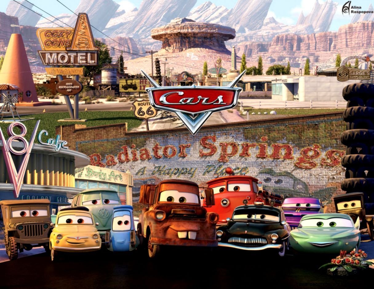 Radiator Springs Wallpaper. Full HD Wallpaper