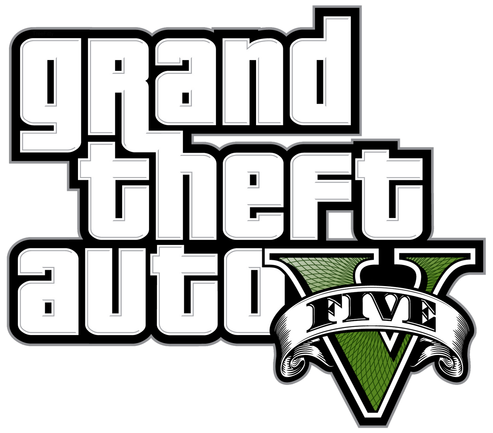 Grand Theft Auto V Logo HD Wallpaper Do