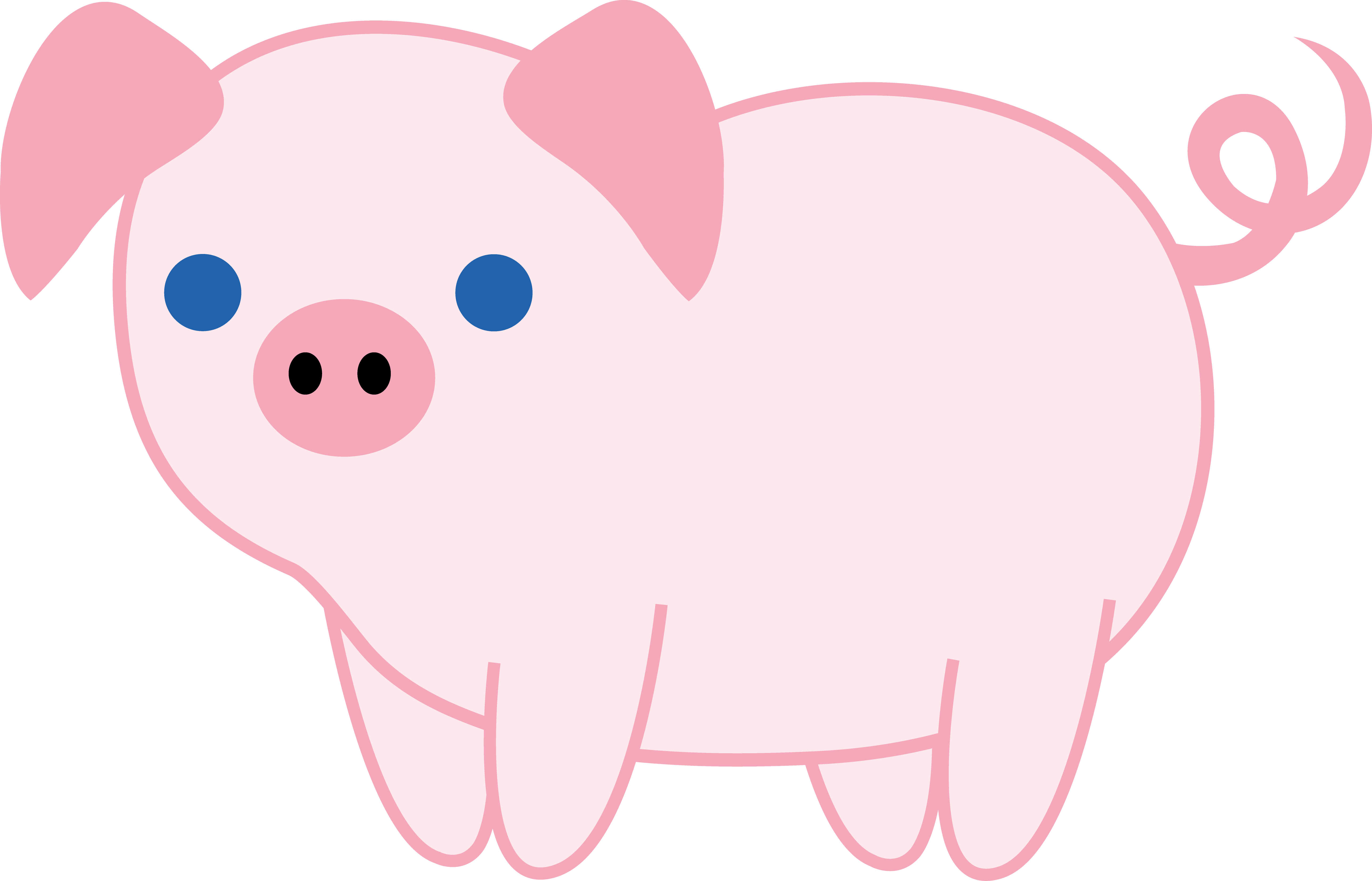 Free Cute Pig Picture Cartoon, Download Free Clip Art, Free Clip