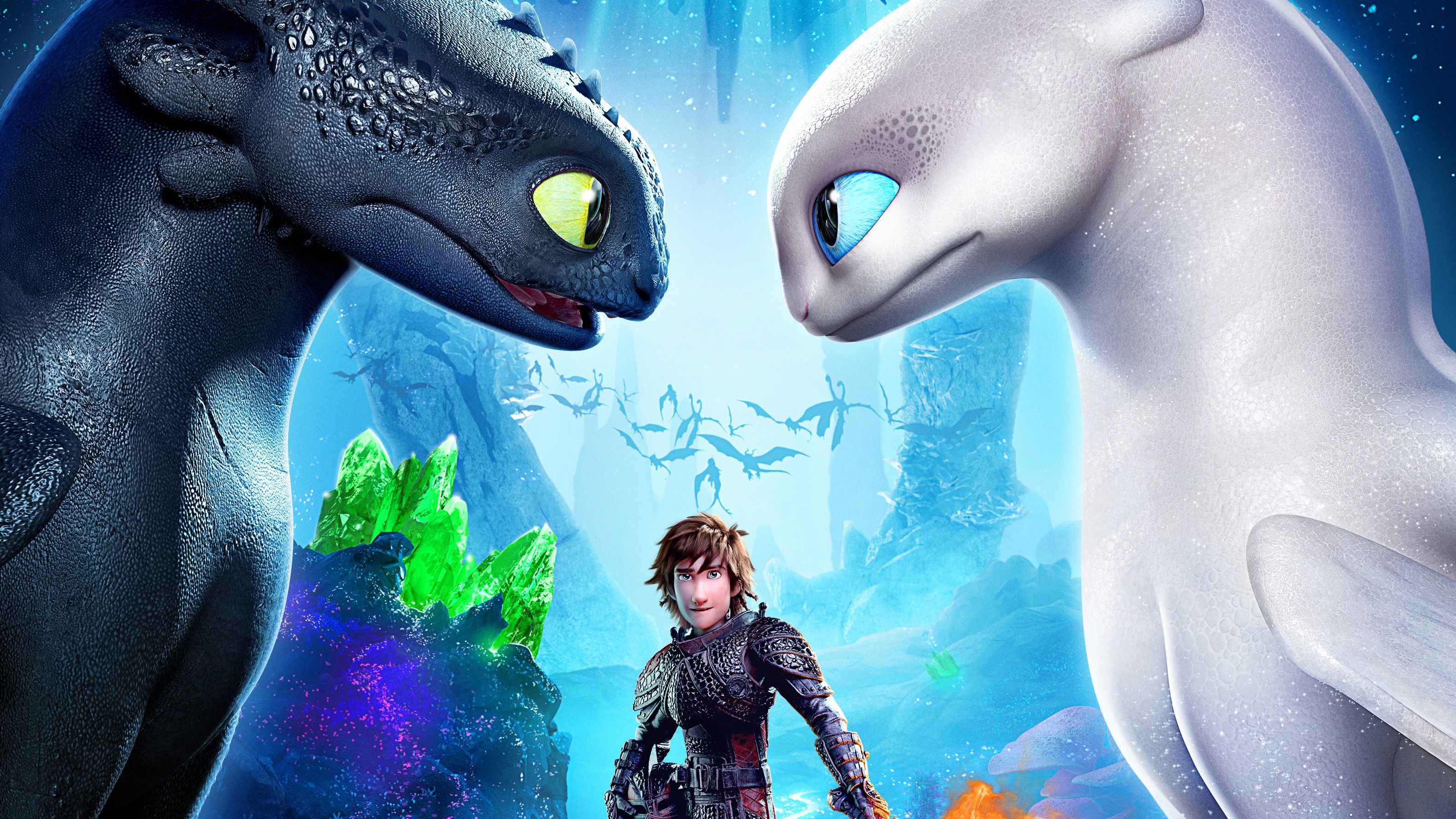 How to Train Your Dragon 3 HD wallpaper, Background
