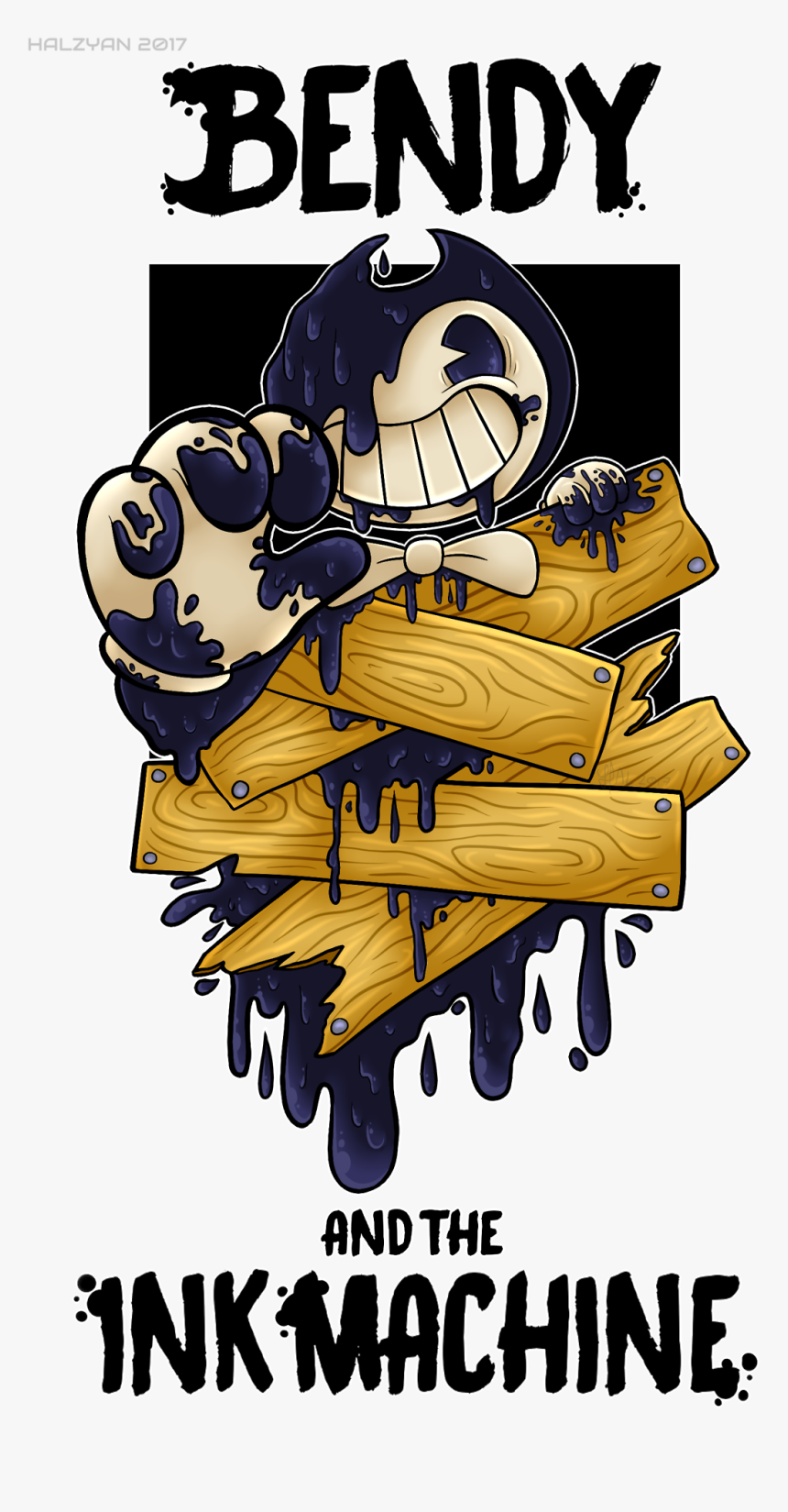 Bendy And The Ink Machine Wallpaper iPhone, HD Png Download