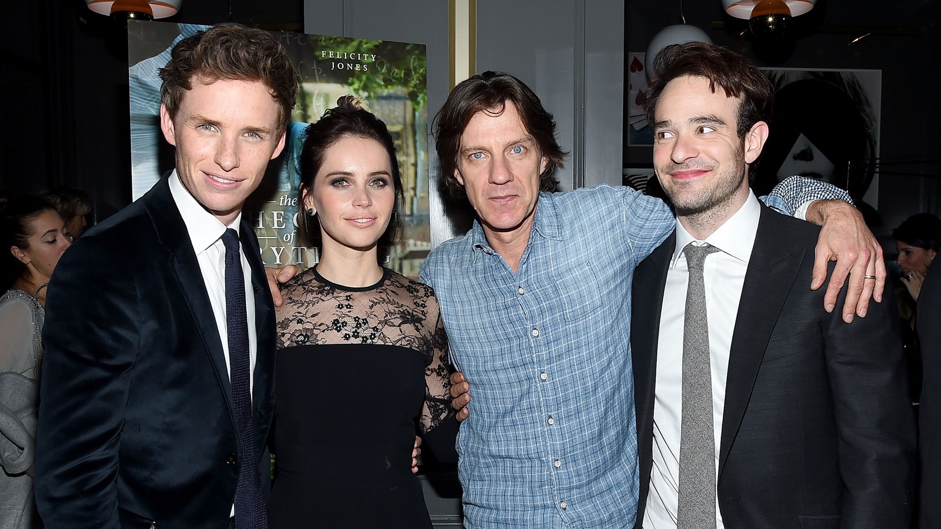 Eddie Redmayne's 'The Theory of Everything' Premieres in New York