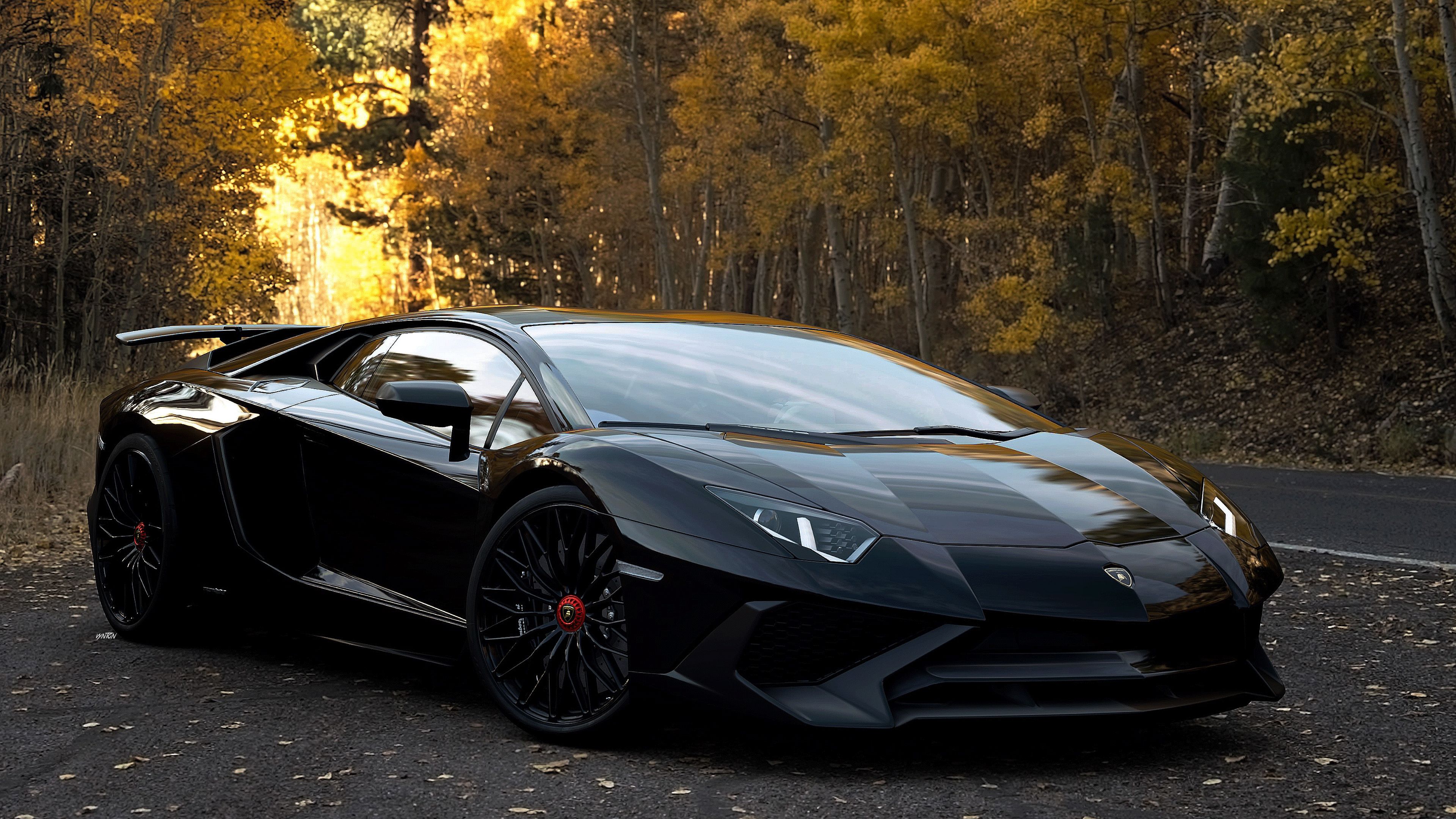 Black Lamborghini Dark Lamborghini HD wallpaper  Pxfuel