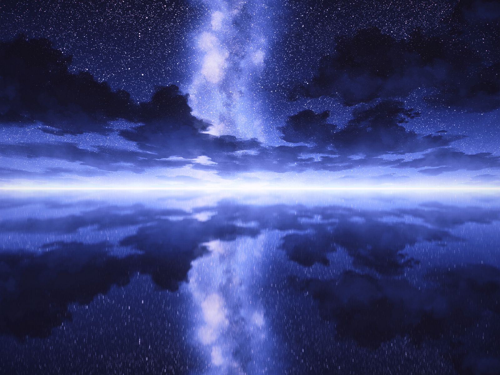 Space Cloud Reflection Wallpapers - Wallpaper Cave