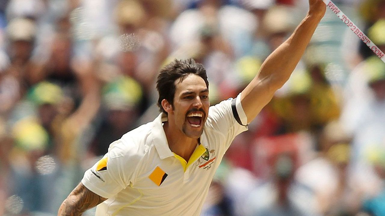 Mitchell Johnson Wallpaper & Profile. Australian Fast Bowler