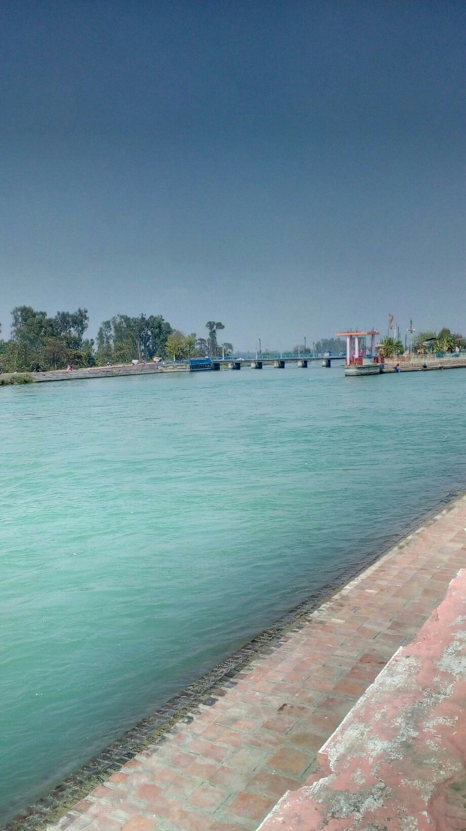 Ganga river. Outdoor, River, Water