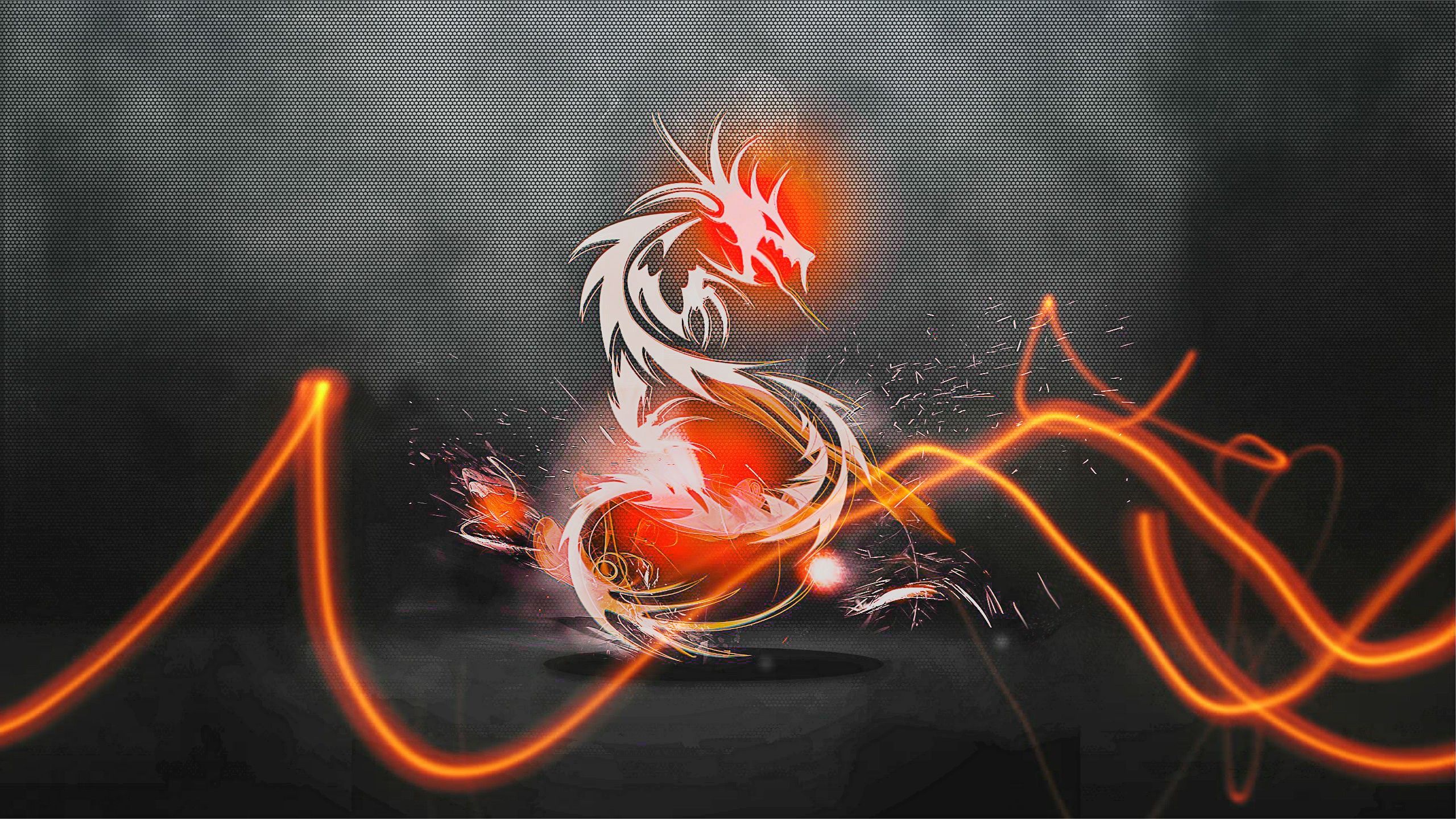 abstract, red, dragons, Red Dragon wallpaper