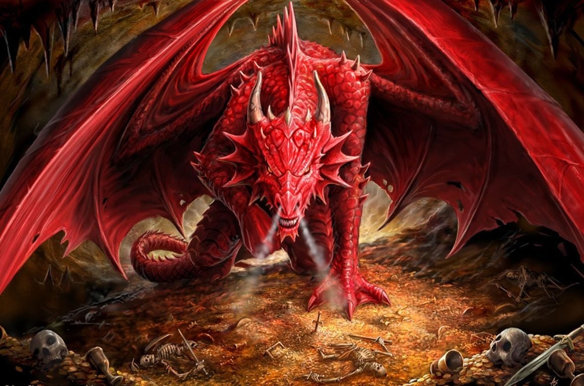 Red Dragon Wallpaperx779