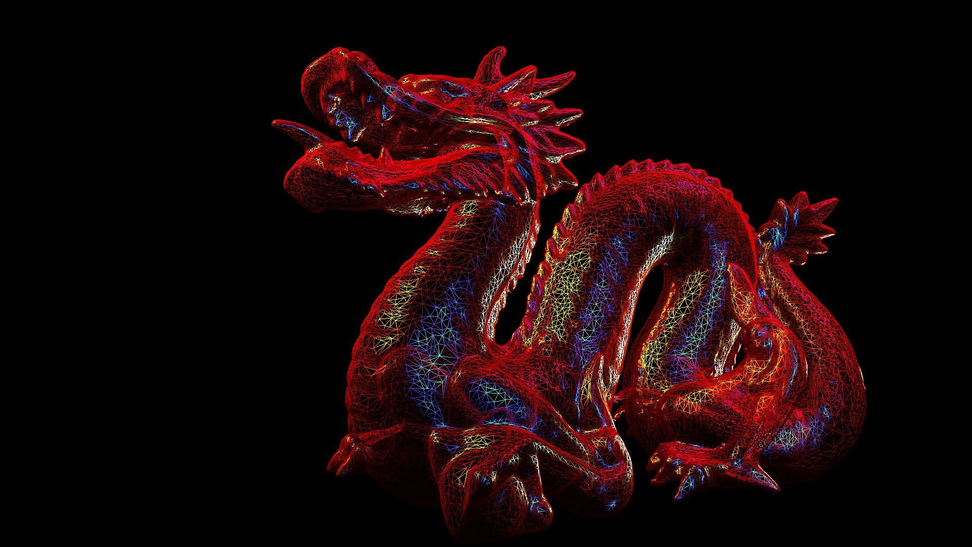 Red Dragon Wallpaper 1920x1080