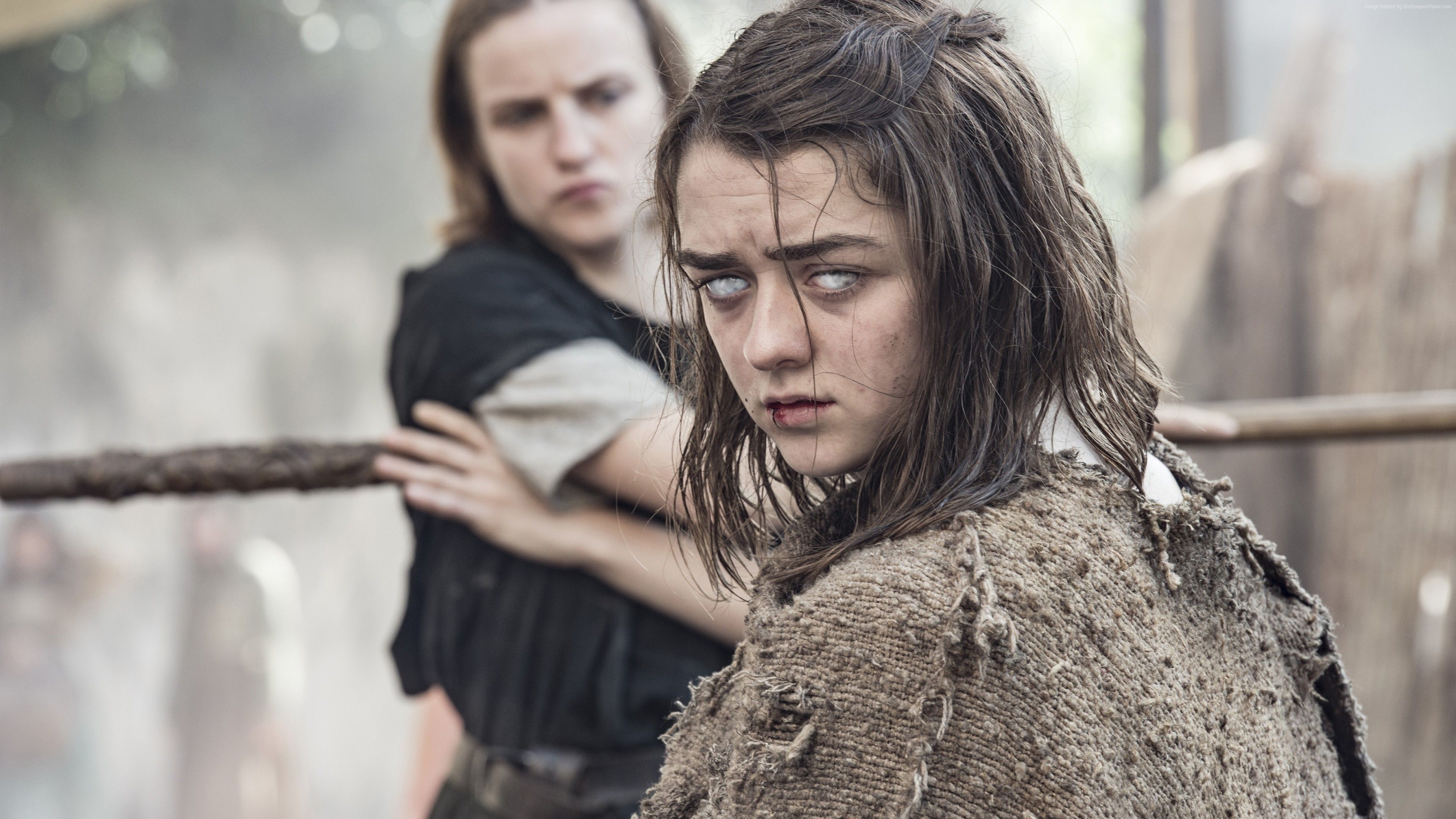 Arya Stark Game Of Thrones Season 6 1280x1024 Resolution