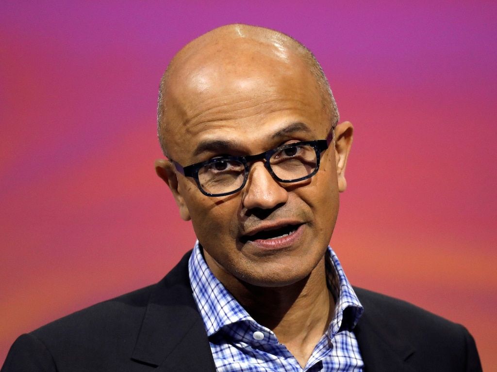 Despite internal uproar, Microsoft CEO Satya Nadella says