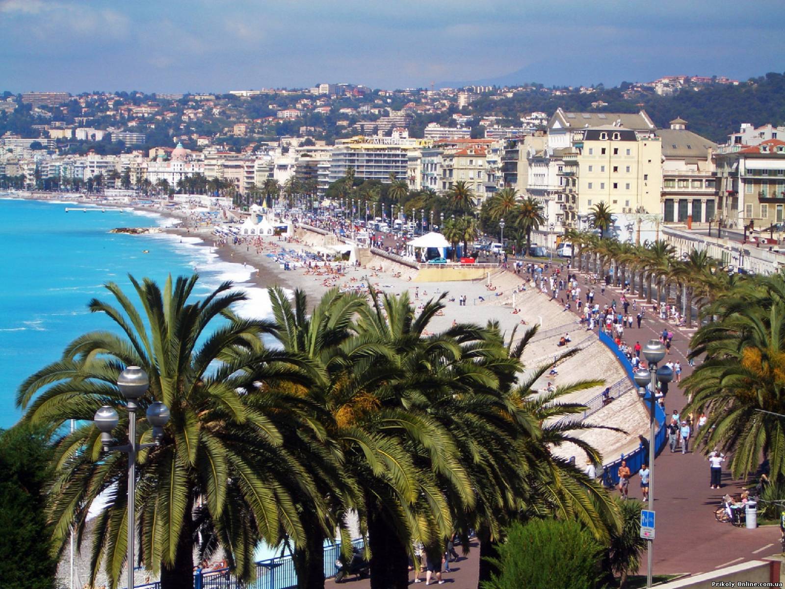 Beach in Nice, France wallpaper and image, picture