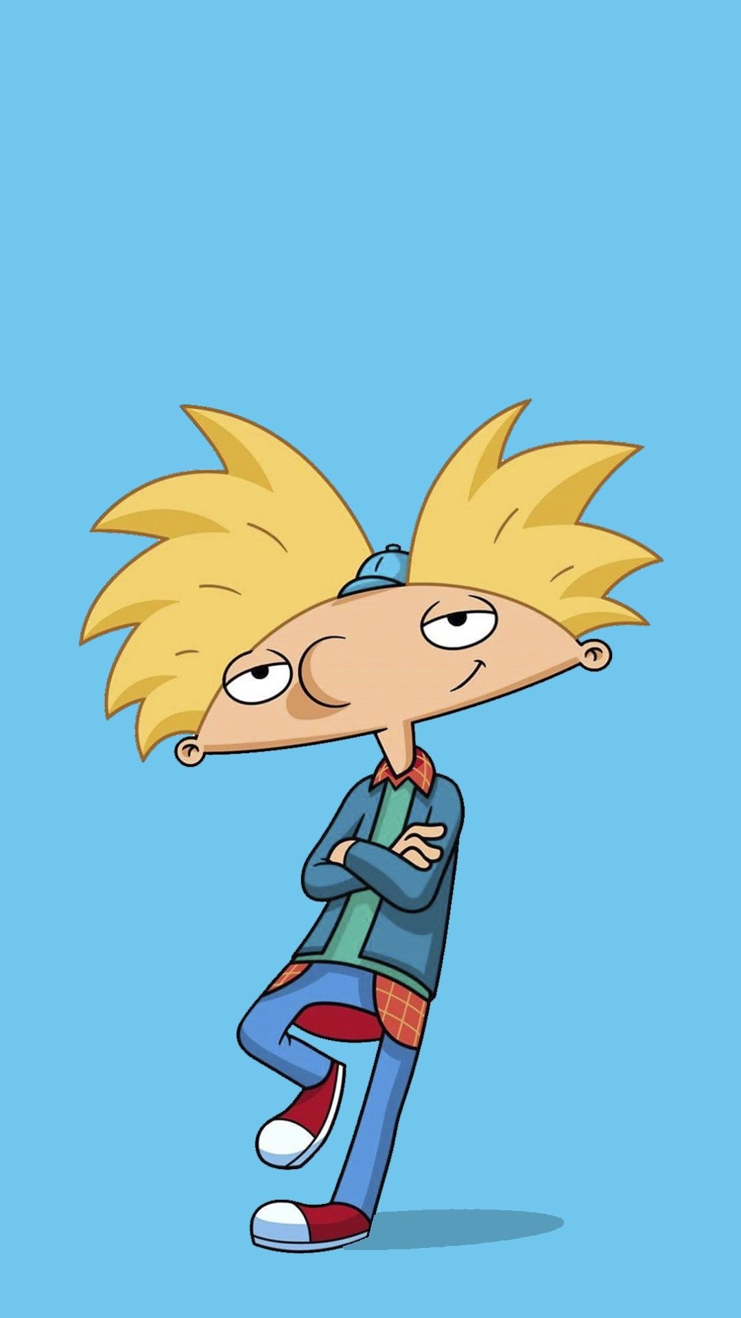 Hey Arnold Fondo De Pantalla Wallpaper Arnold Wallpaper Blue Wallpaper ...