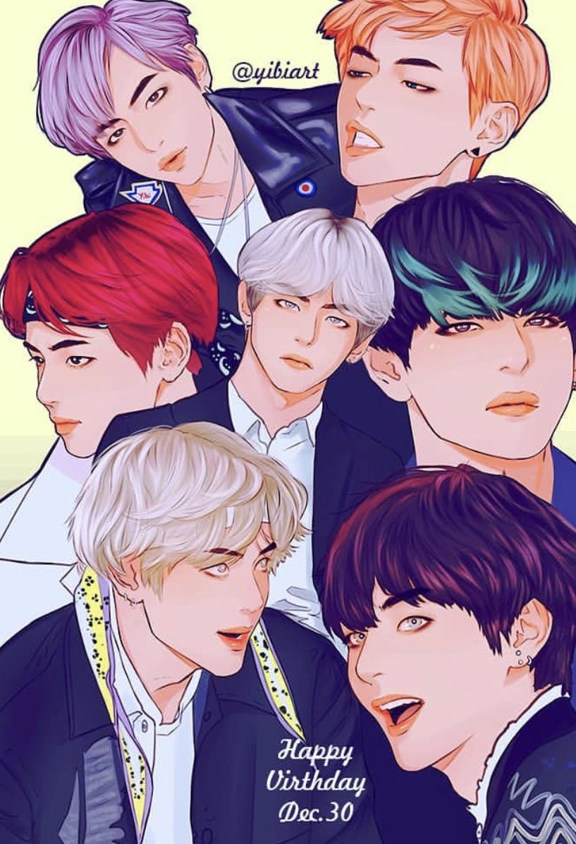 BTS as Anime Characters  ARMYs Amino