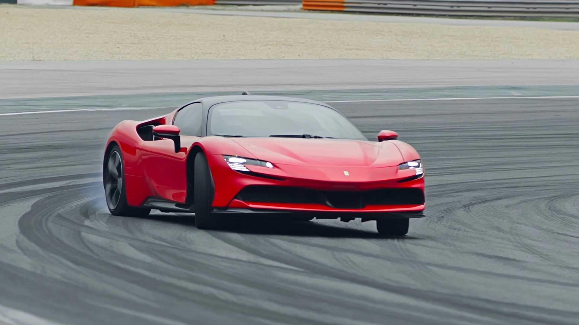 Ferrari sf90 stradale обои