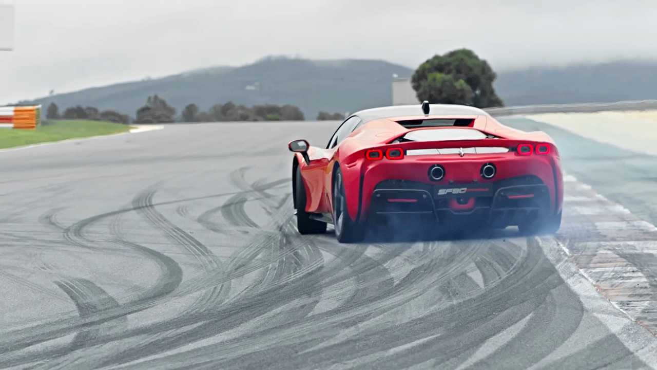 See Ferrari SF90 Stradale Warp Spacetime In Bonkers Acceleration Run