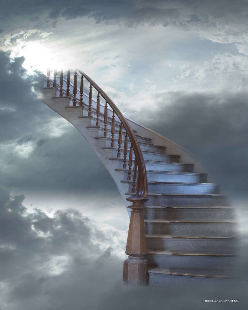 While Visions Of Heaven Dance In My head :0). Stairs to heaven, Stairway to heaven, Stairways