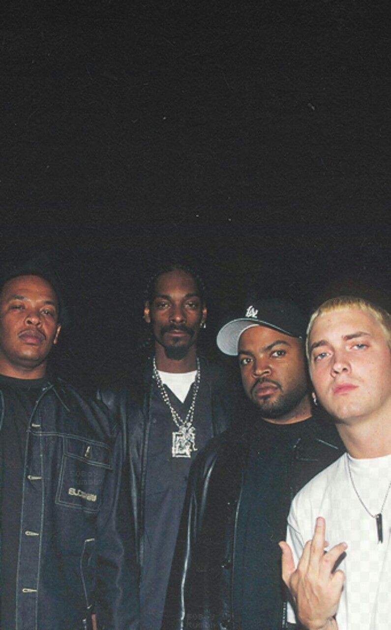 Dr. Dre, Snoop Dogg, Ice Cube & Eminem. Gangsta rap, Eminem, Hip hop
