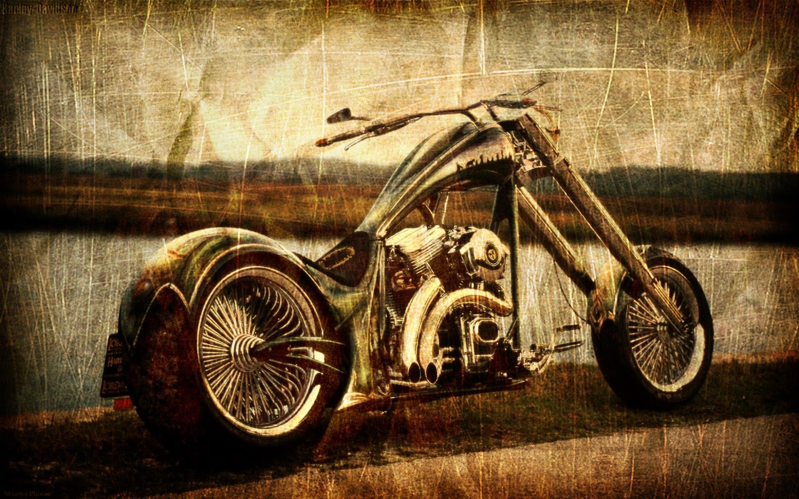 Vintage Motorcycle Wallpaper Free Download