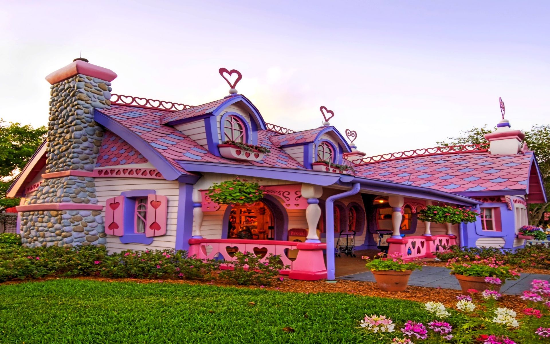 Pink sweet home. HD Wallpaper Rocks