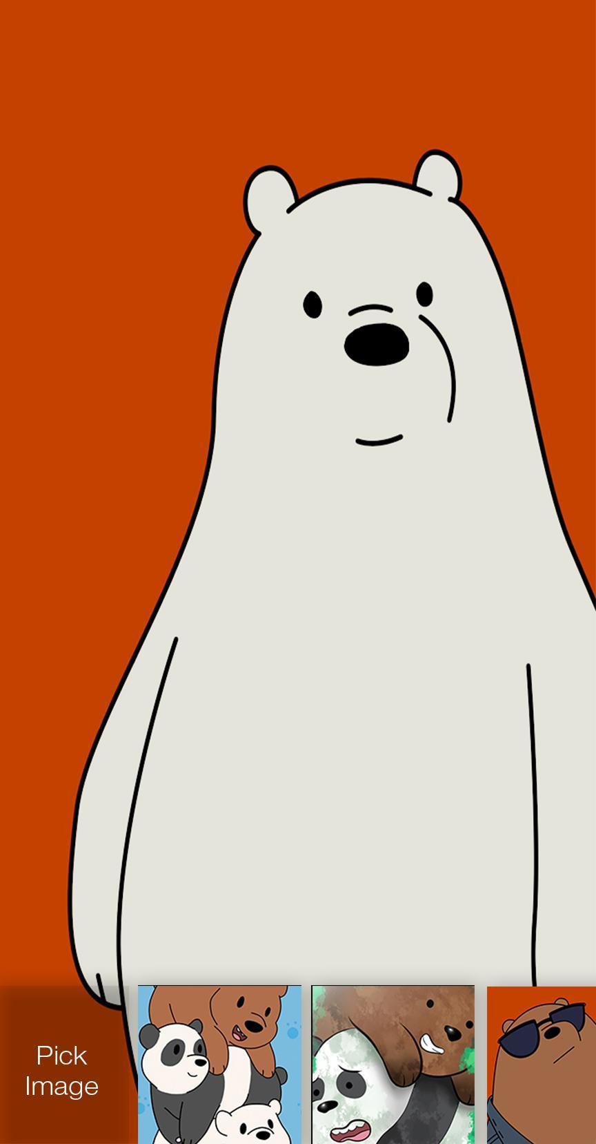 We Bare Bears Cute Funny Wallpaper Lock pour Androidéléchargez