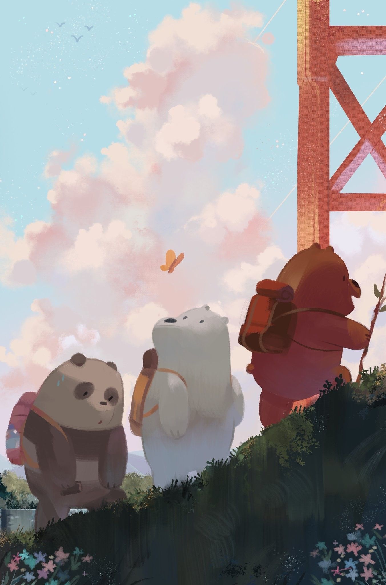 We Bare Bears Wallpaper iPhone 6s Bare Bearss
