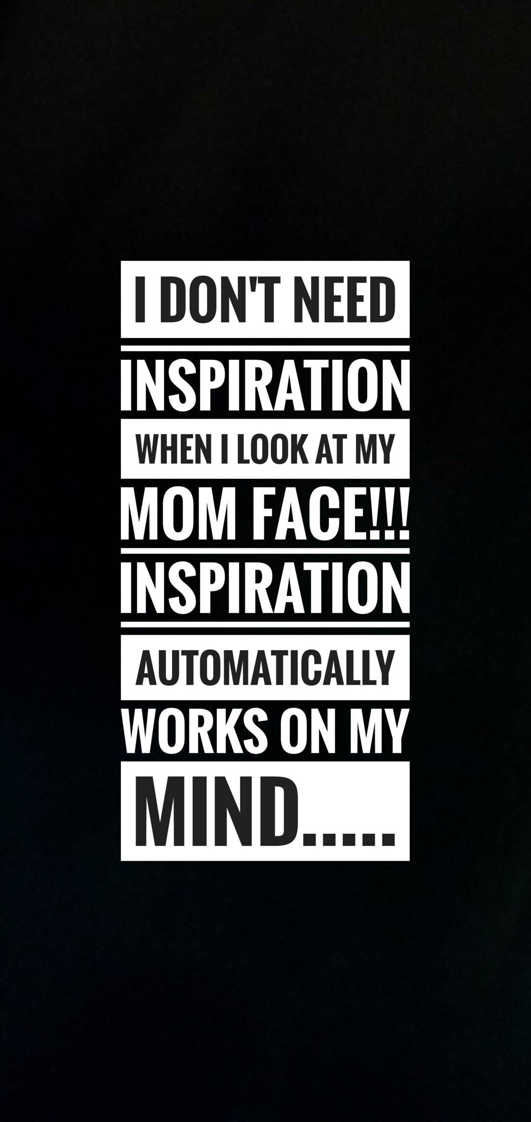 Inspirational Quotes Phone Wallpaper [1080x2280]