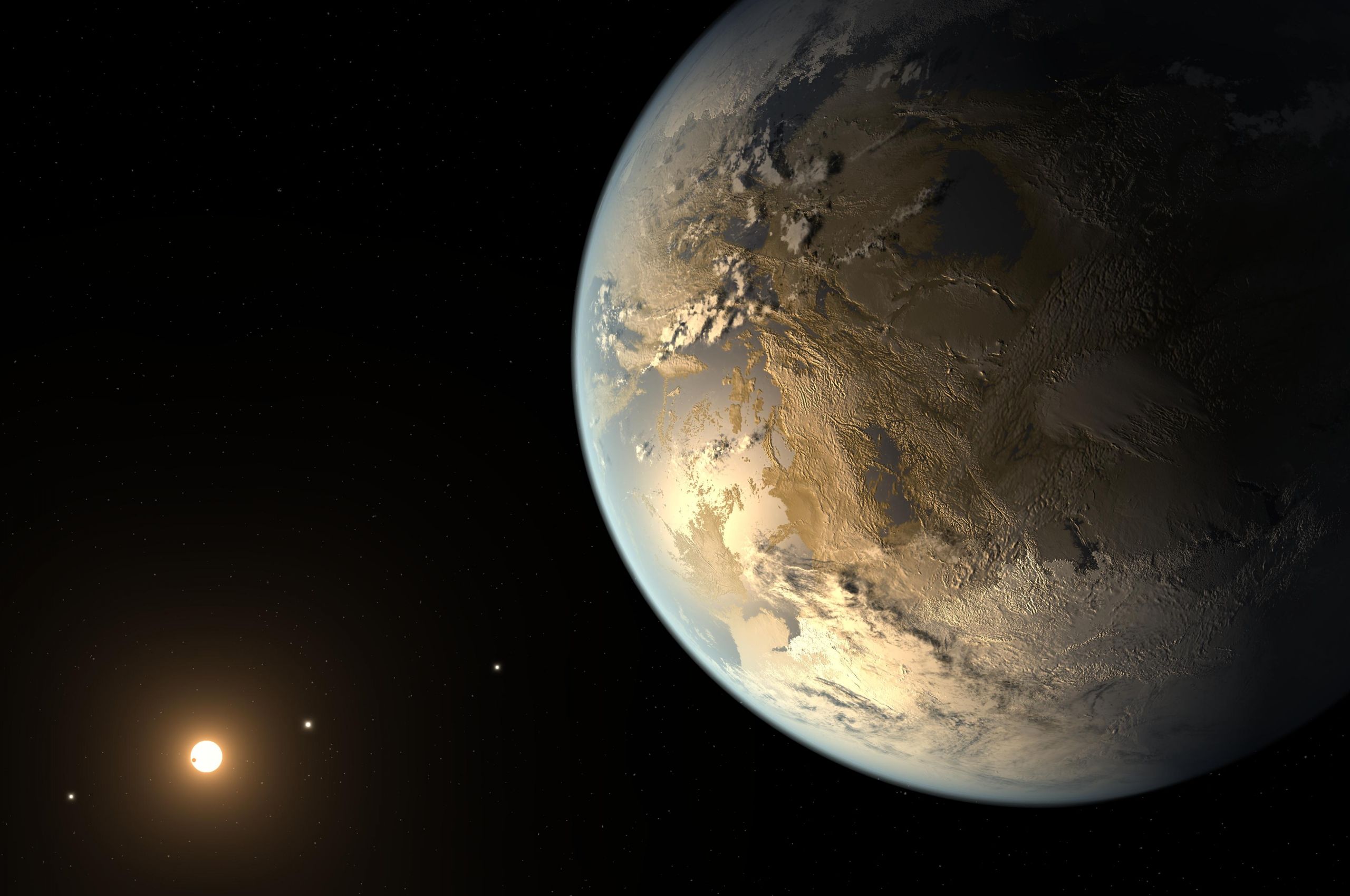 Free download 20 Intriguing Exoplanets NASA [4534x2550]