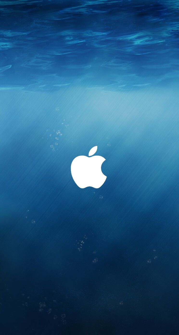Underwater apple logo. Apple wallpaper, Apple logo wallpaper
