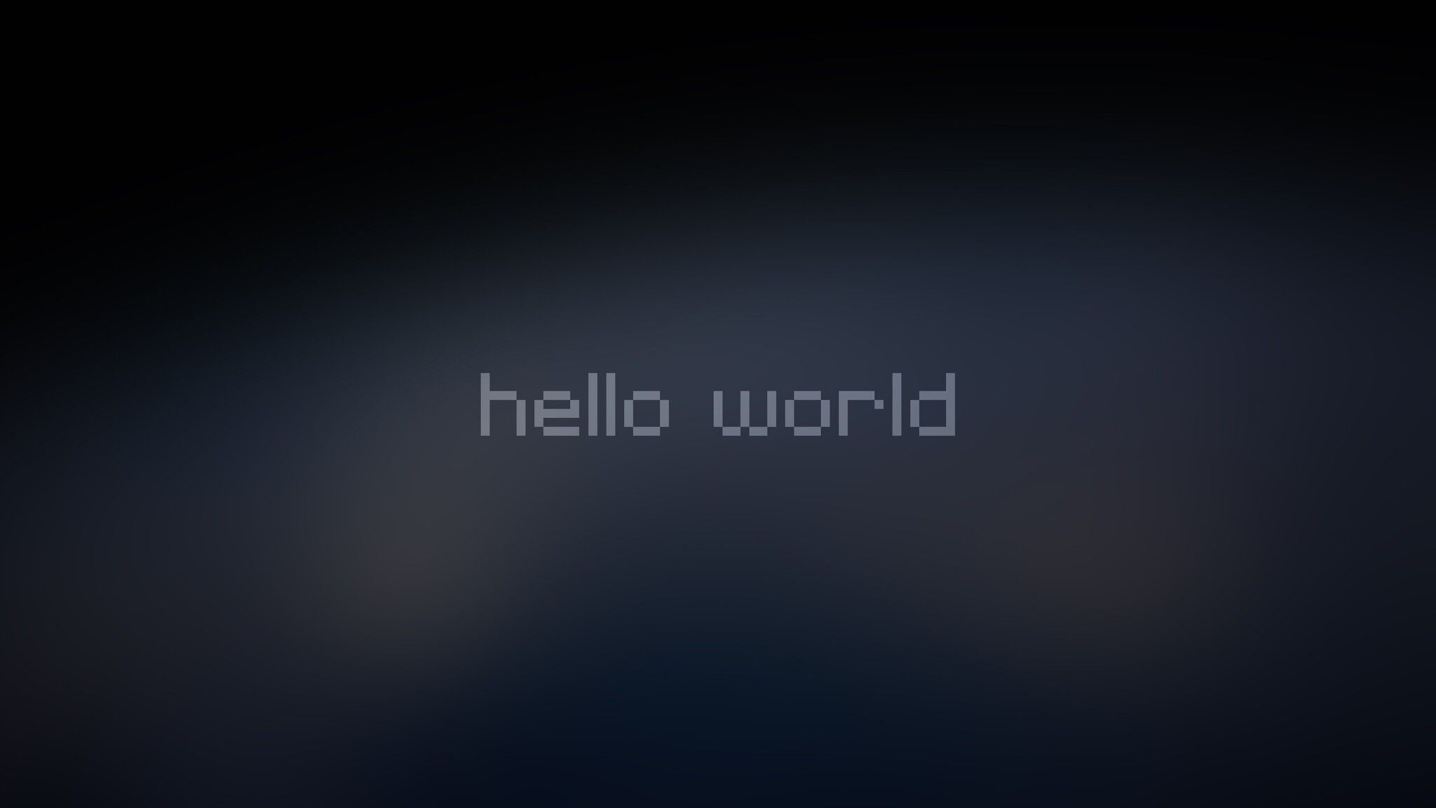 Hello World 4k 2048x1152 Resolution HD 4k Wallpaper