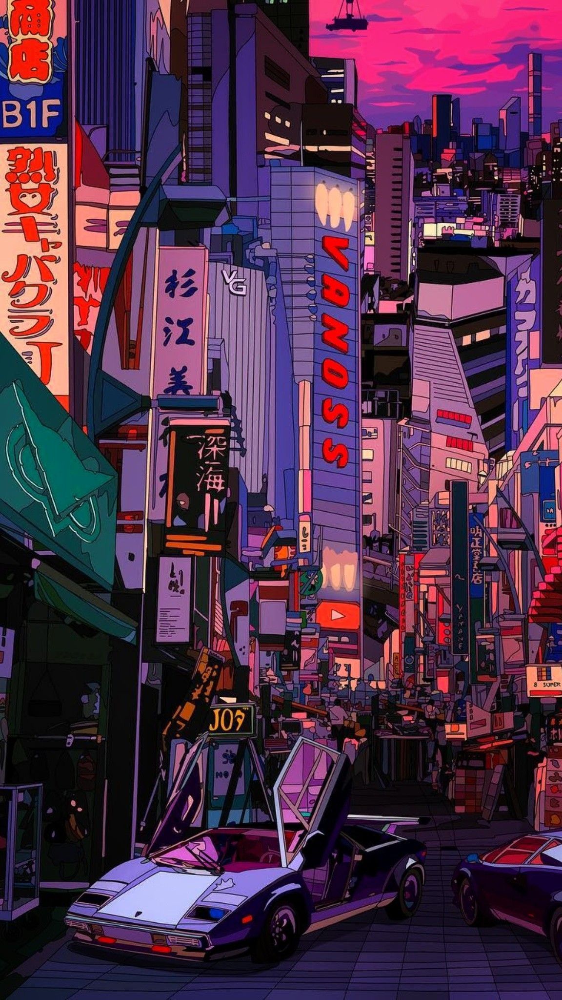 Retro Aesthetic Anime Wallpapers Wallpaper Cave