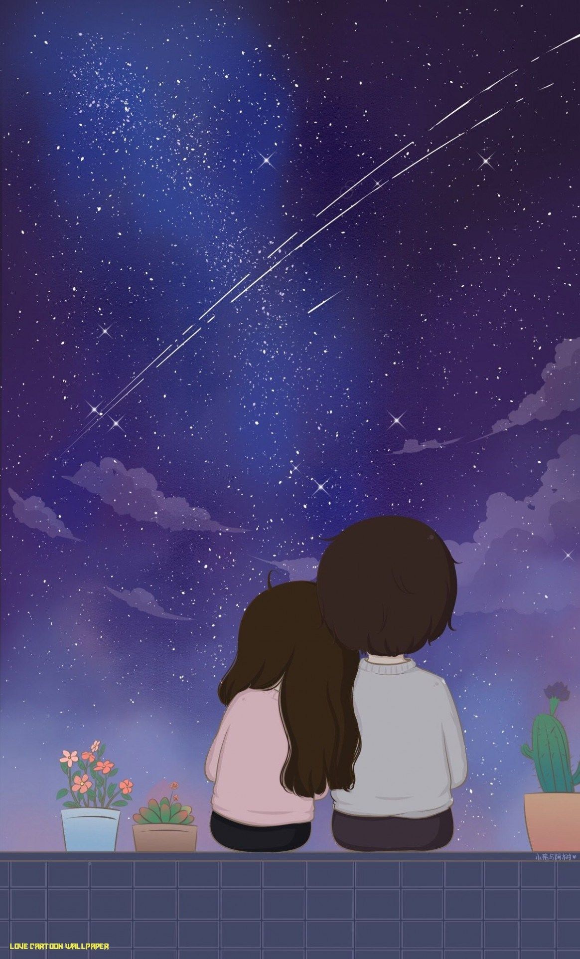 Anime Wallpaper HD Love. Cute couple wallpaper, Cartoons love