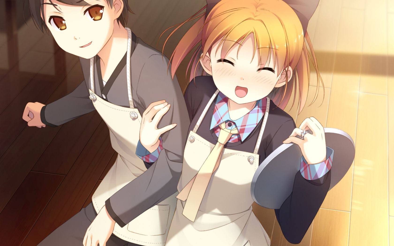 Free download Cute Anime Couple Desktop Wallpaper [1920x1080]