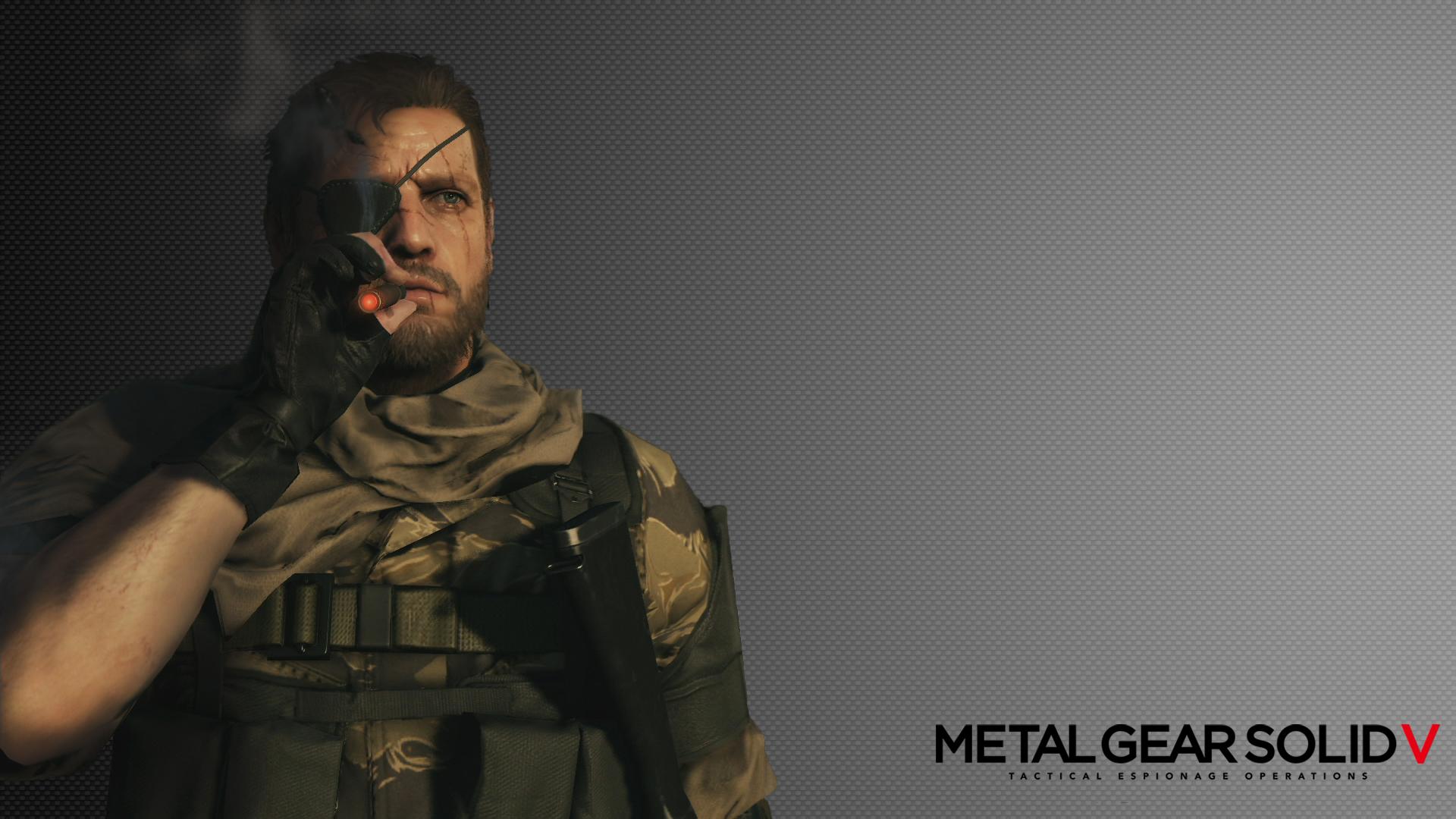 I thought I'd share this MGS5 Wallpaper I put together