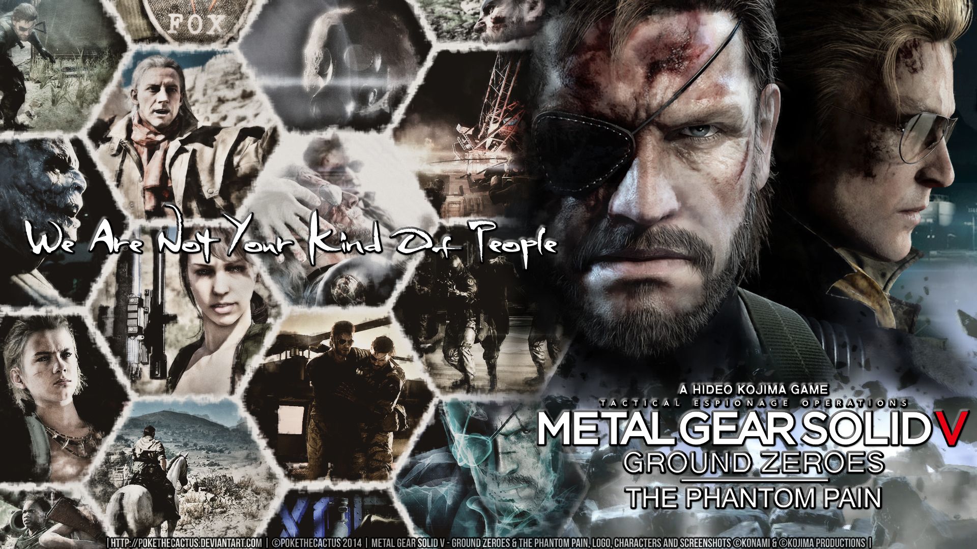 Free download Not Your Kind Of People MGSV Wallpaper