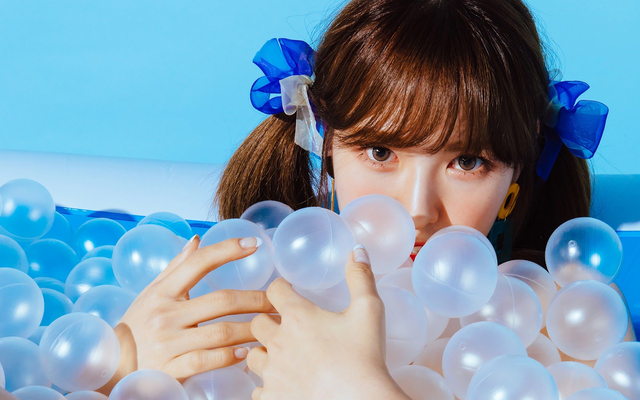 Wendy Red Velvet Power Up Summer Magic 4K Wallpaper