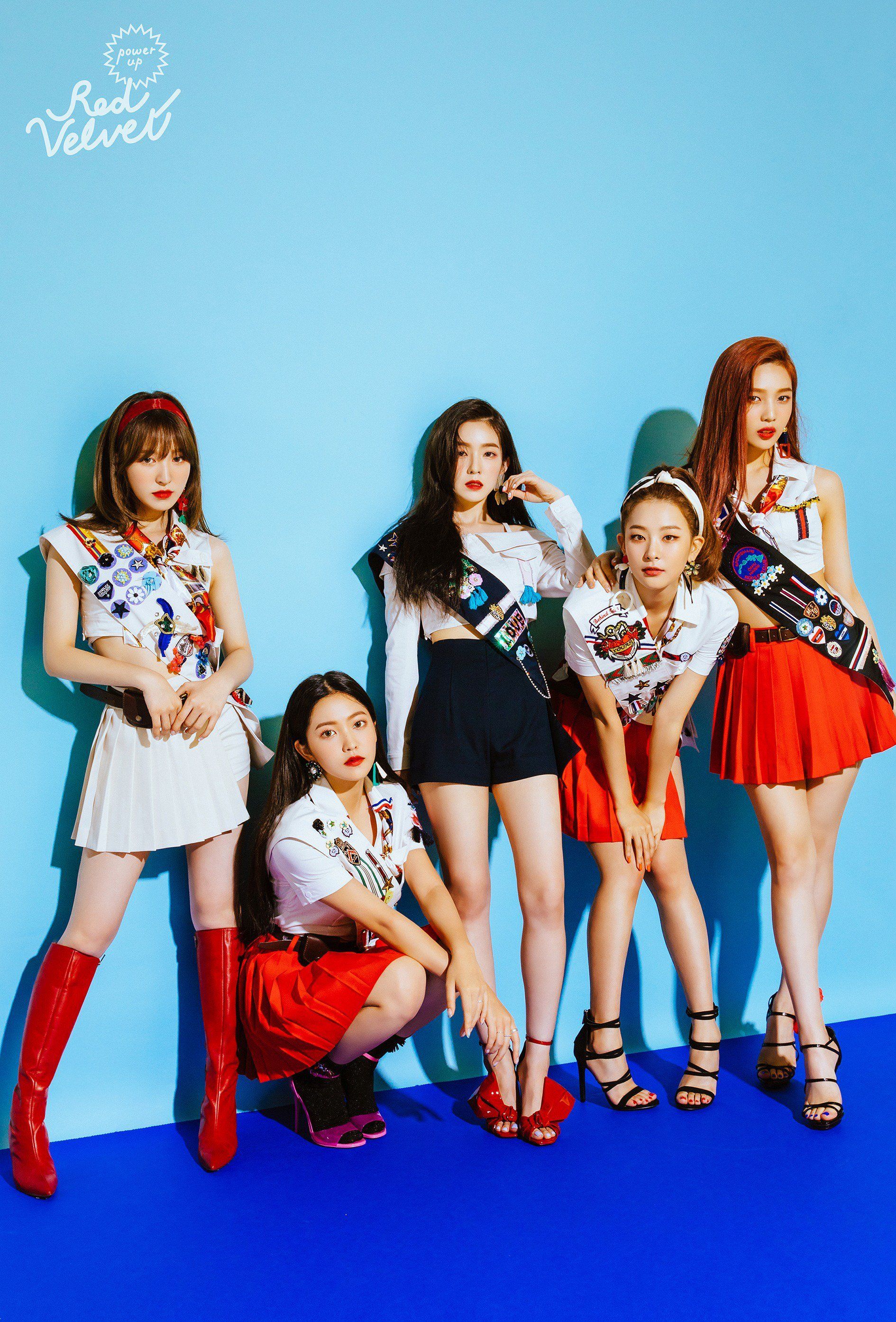 Wallpaper Red Velvet Power Up
