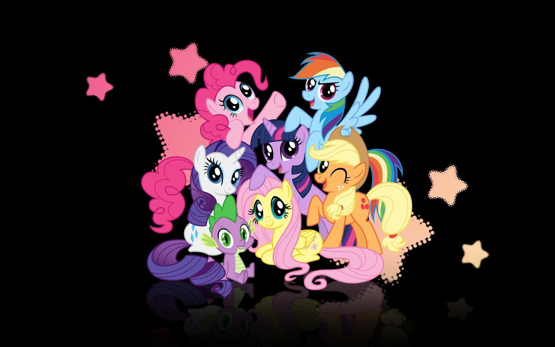 Mane 6 Wallpaper Little Pony Friendship is Magic Wallpaper