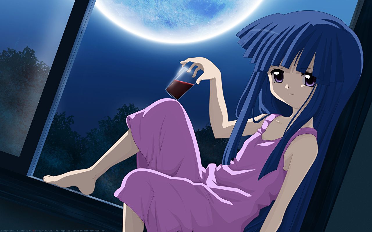 Wallpaper higurashi when they cry Anime