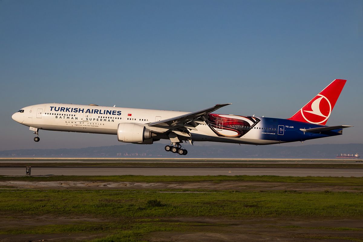 Turkish Airlines Boeing 777 300 Special Livery