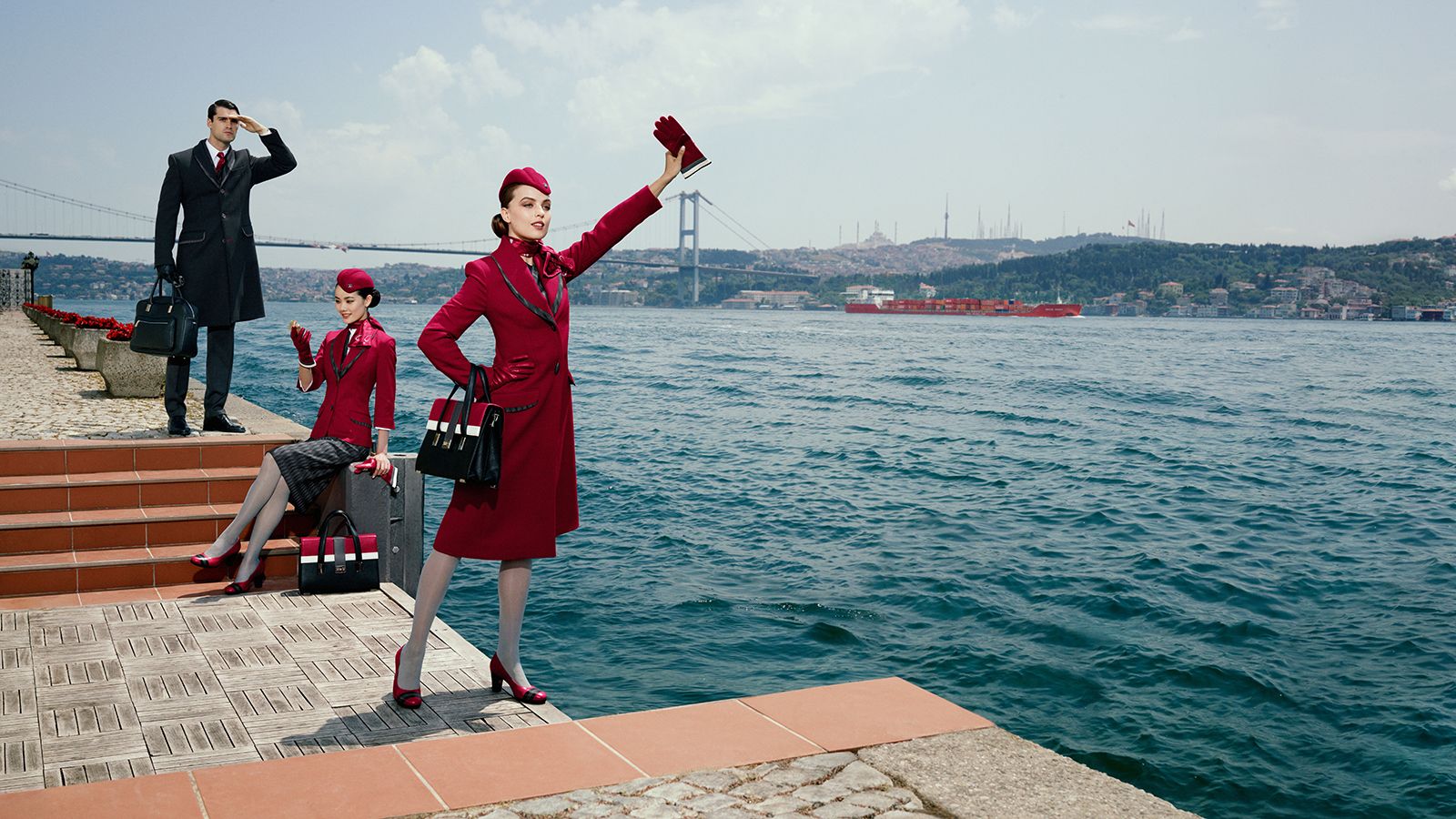 Turkish Airlines shows off new uniforms for cabin crew