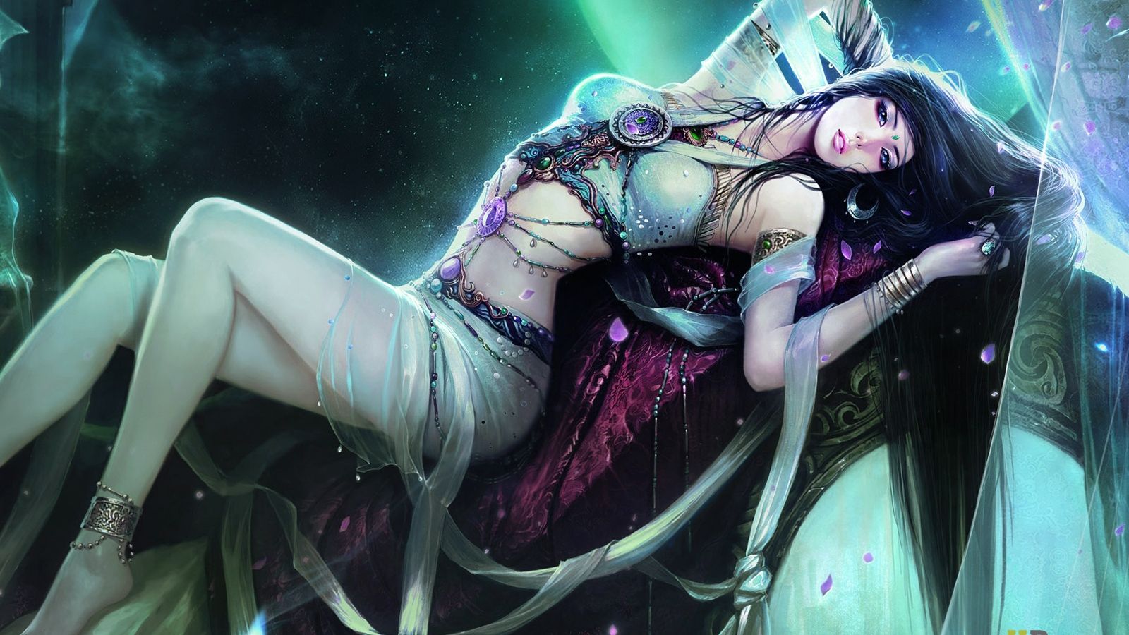 Free download Fantasy Girl Anime HD Wallpaper 2013 [1600x960]