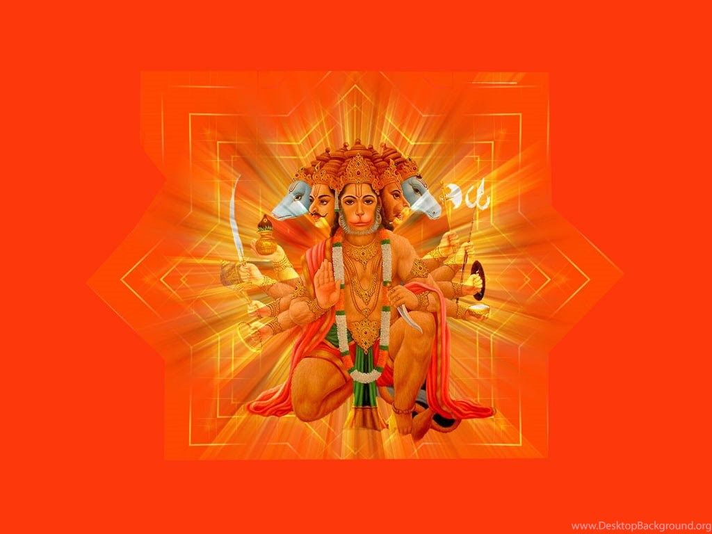 Panchmukhi Hanuman Wallpaper Desktop Background