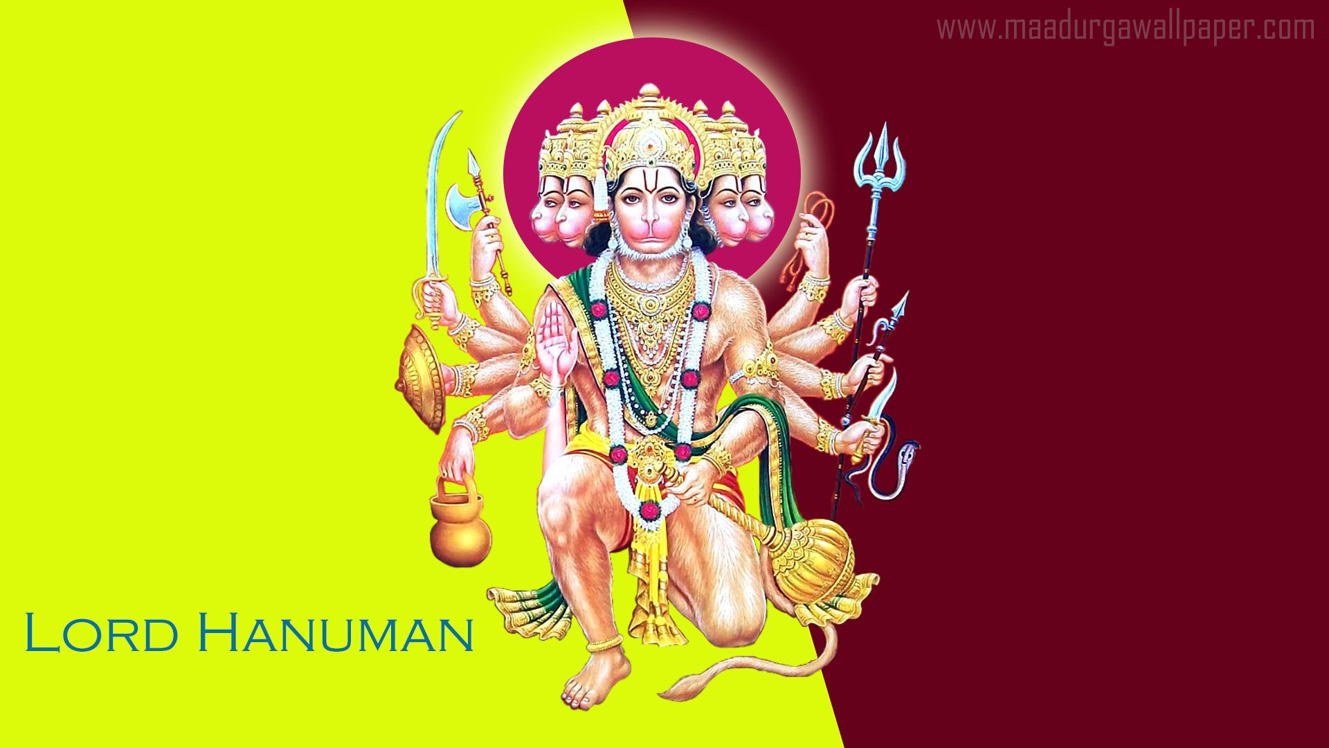 Panchmukhi Hanuman Wallpaper & HD photo