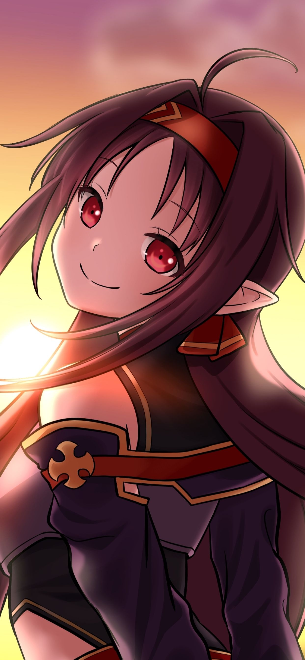 Yuuki Konno Anime iPhone XS MAX Wallpaper, HD Anime 4K