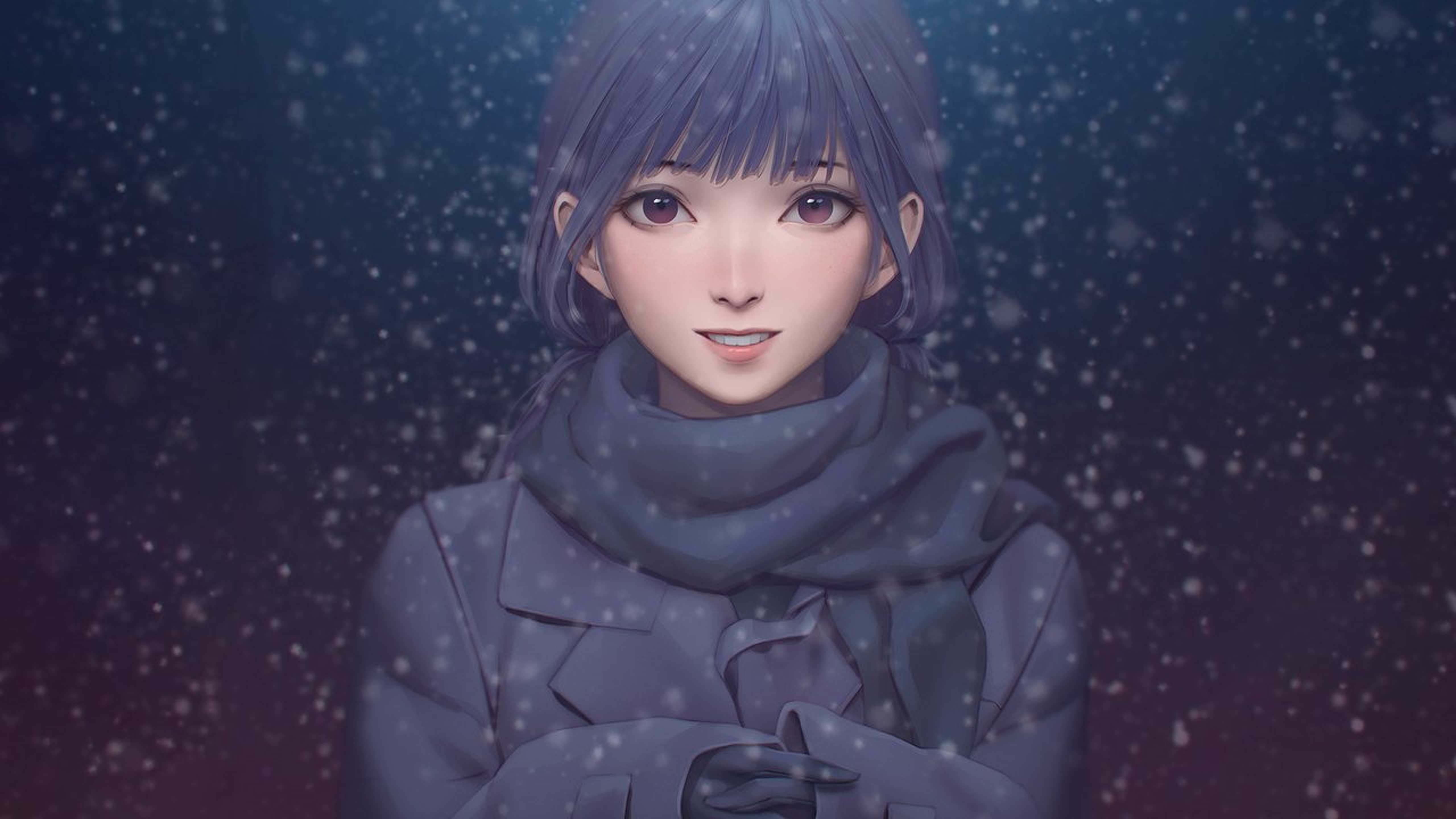 Beautiful Anime Artwork HD Wallpaper (5120x2880)